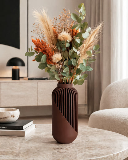 Linea 3D Printed Vase – Modern Minimalist Decor