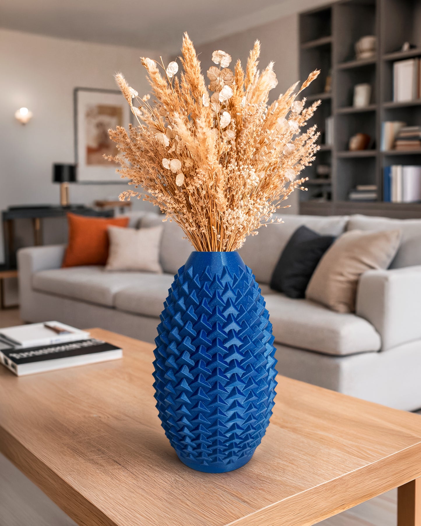 Aura Vase – Modern Minimalist Decorative Vase for Dried Flowers