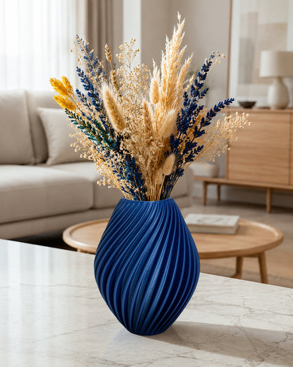 Modern Decorative Vase for Dried Flowers SPIRA – 18 cm