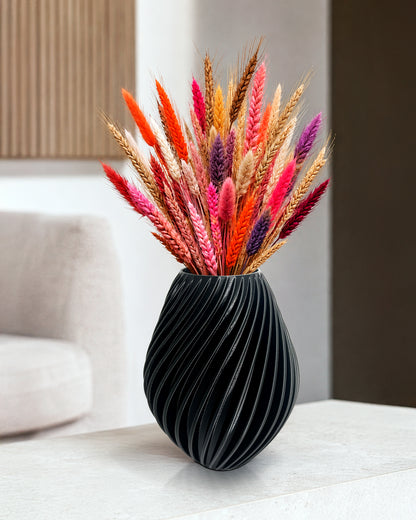 Modern Decorative Vase for Dried Flowers SPIRA – 18 cm
