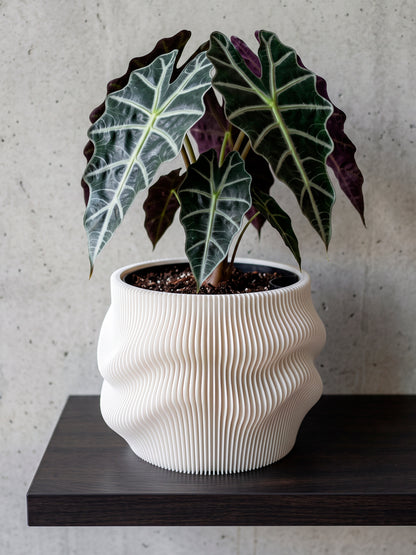 Selbstbewässernder Blumentopf AQUA FLOW für Zimmerpflanzen