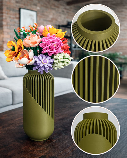 Linea Set – Modern Minimalist Vase & Planter