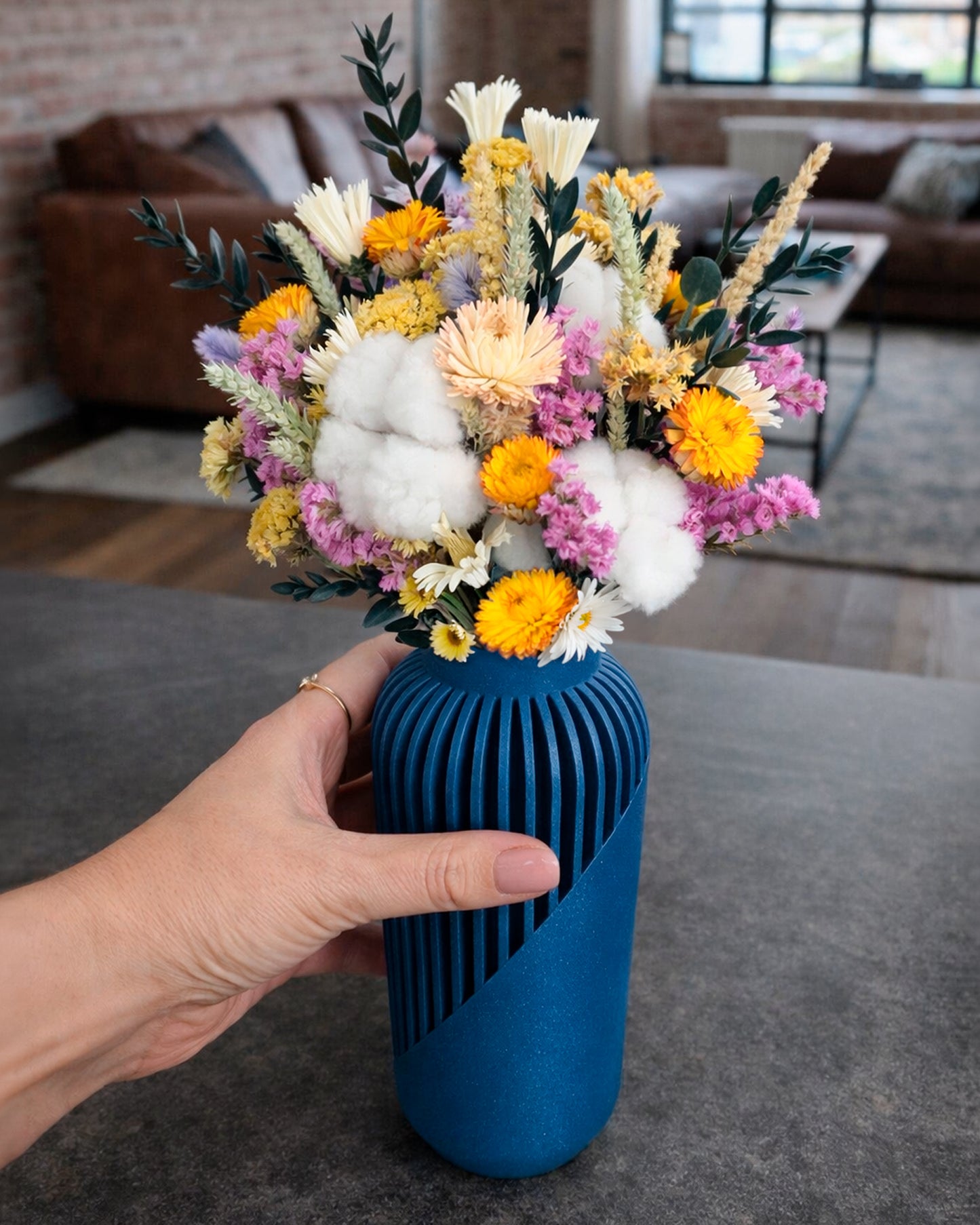 Linea Set – Modern Minimalist Vase & Planter