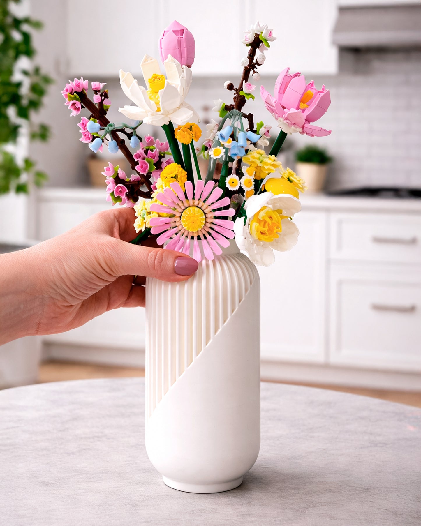 Linea Set – Modern Minimalist Vase & Planter