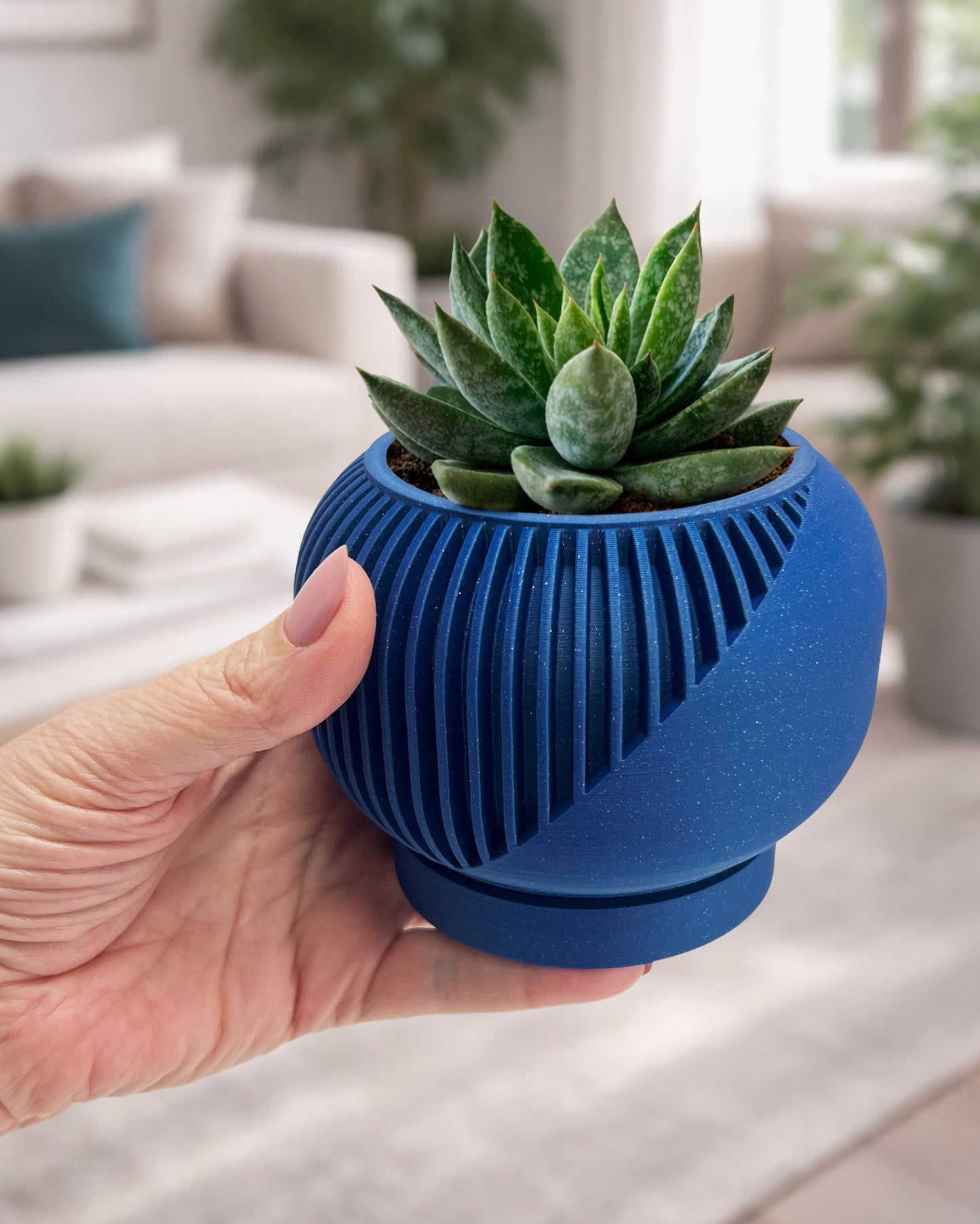 Linea Set – Modern Minimalist Vase & Planter
