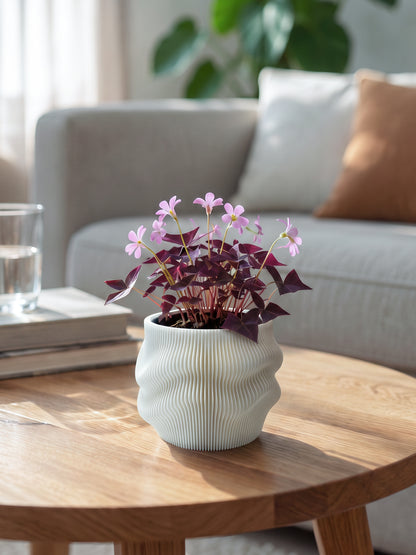 Selbstbewässernder Blumentopf AQUA FLOW für Zimmerpflanzen