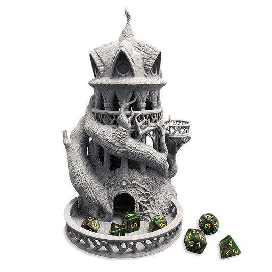 Druid Dice Tower Grey