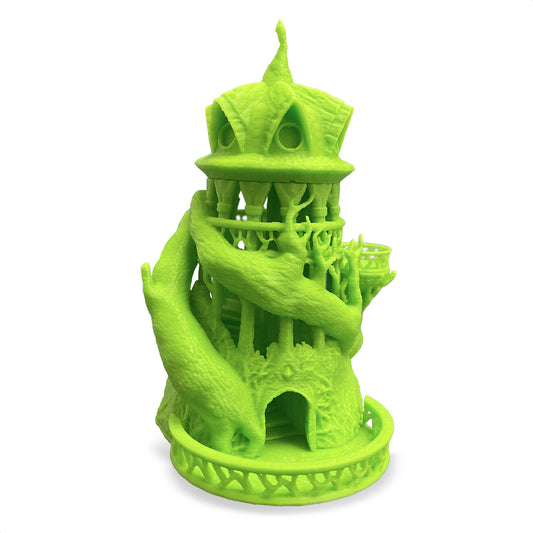 Druid Dice Tower Lime green