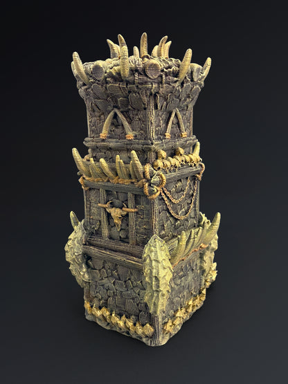 Orc Dice Tower Hand Painted