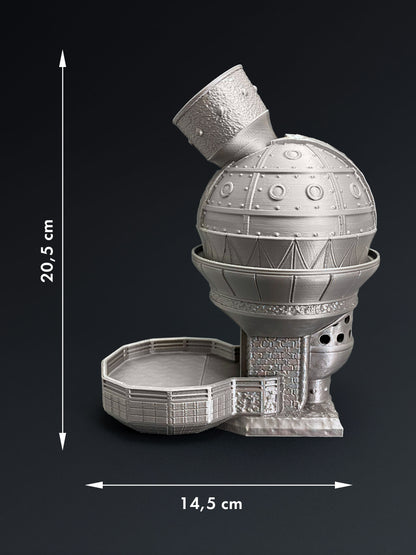 Steampunk Dice Tower