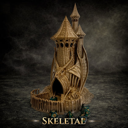 Skeletal Dice Tower