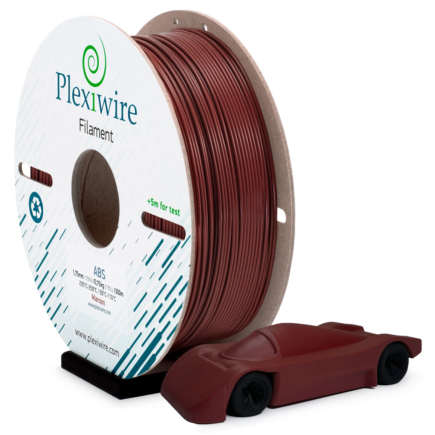 ABS Maroon 1,75mm 750g/300m