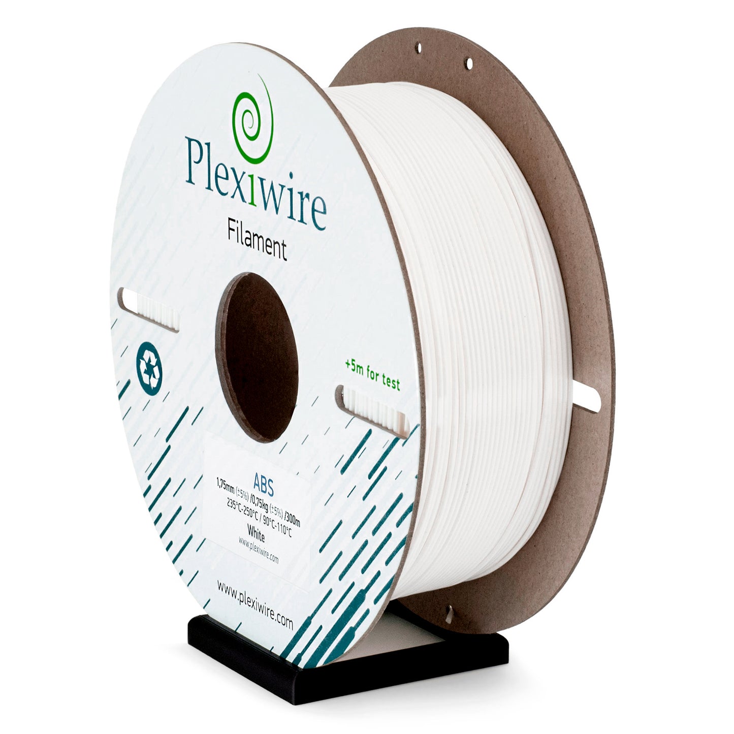 ABS White 1,75mm 750g/300m