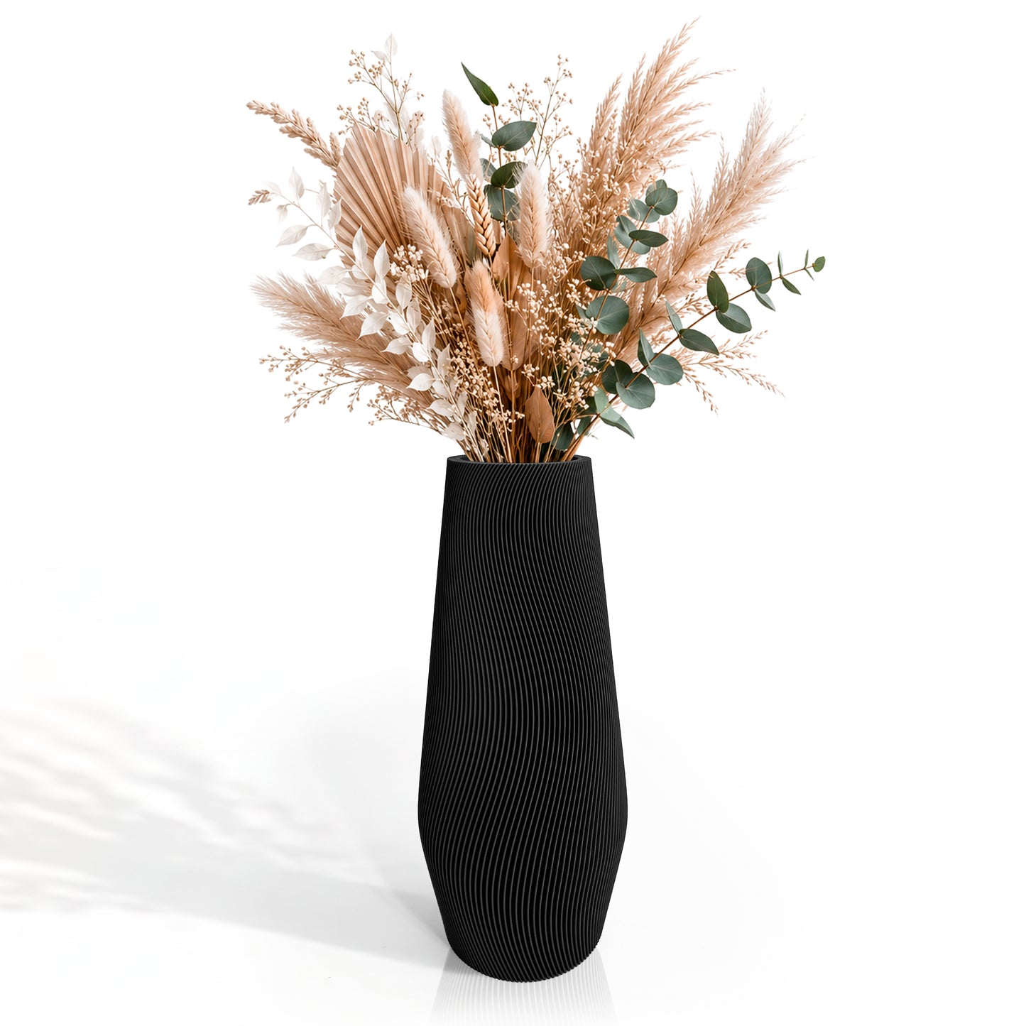 Modern Decorative Vase for Dried Flowers AQUA ZEN – 25 cm