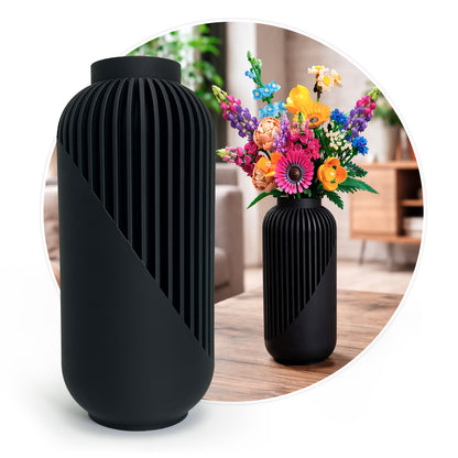 Linea 3D Printed Vase – Modern Minimalist Decor