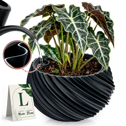 AQUA VENUS – Decorative Self-Watering Planter for Indoor Plants M / L