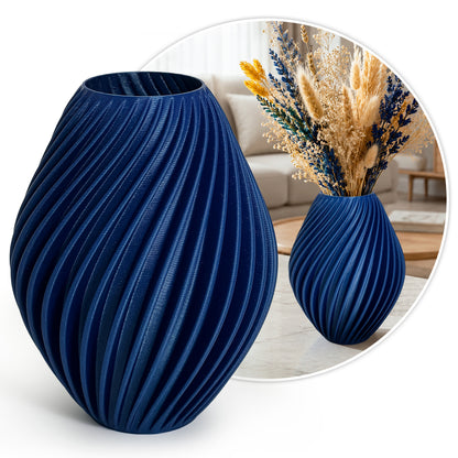 Modern Decorative Vase for Dried Flowers SPIRA – 18 cm