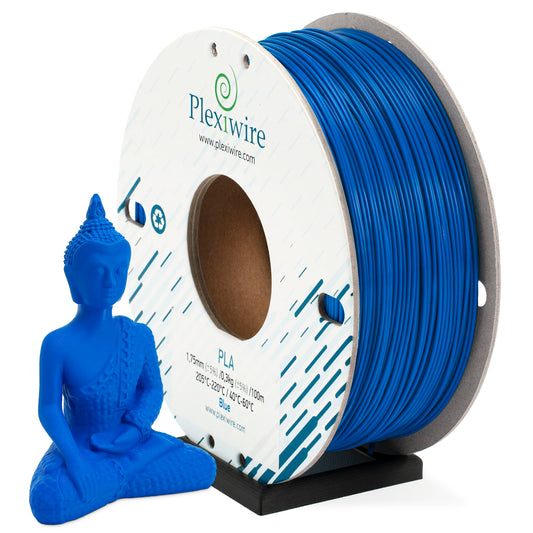 Blue PLA filament Plexiwire 1.75 mm — high-quality 3D printing plastic