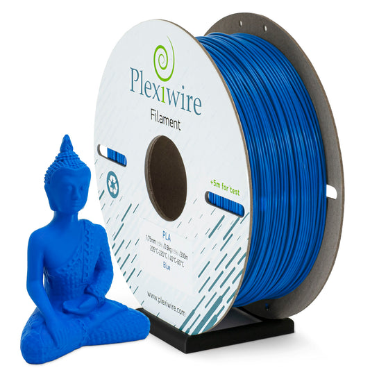 Blue PLA filament Plexiwire 1.75 mm — high-quality 3D printing plastic