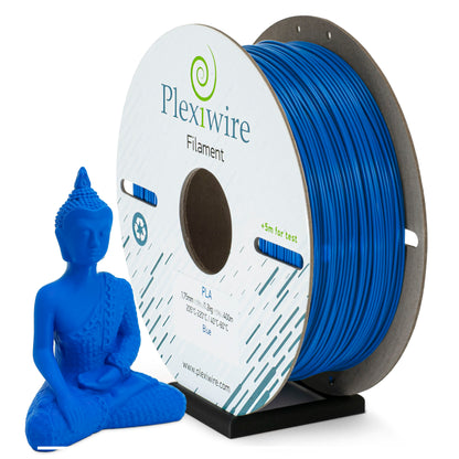 Blue PLA filament Plexiwire 1.75 mm — high-quality 3D printing plastic