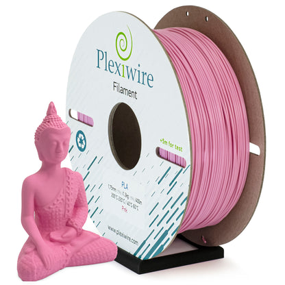 Pink PLA filament Plexiwire 1.75 mm — high-quality 3D printing plastic