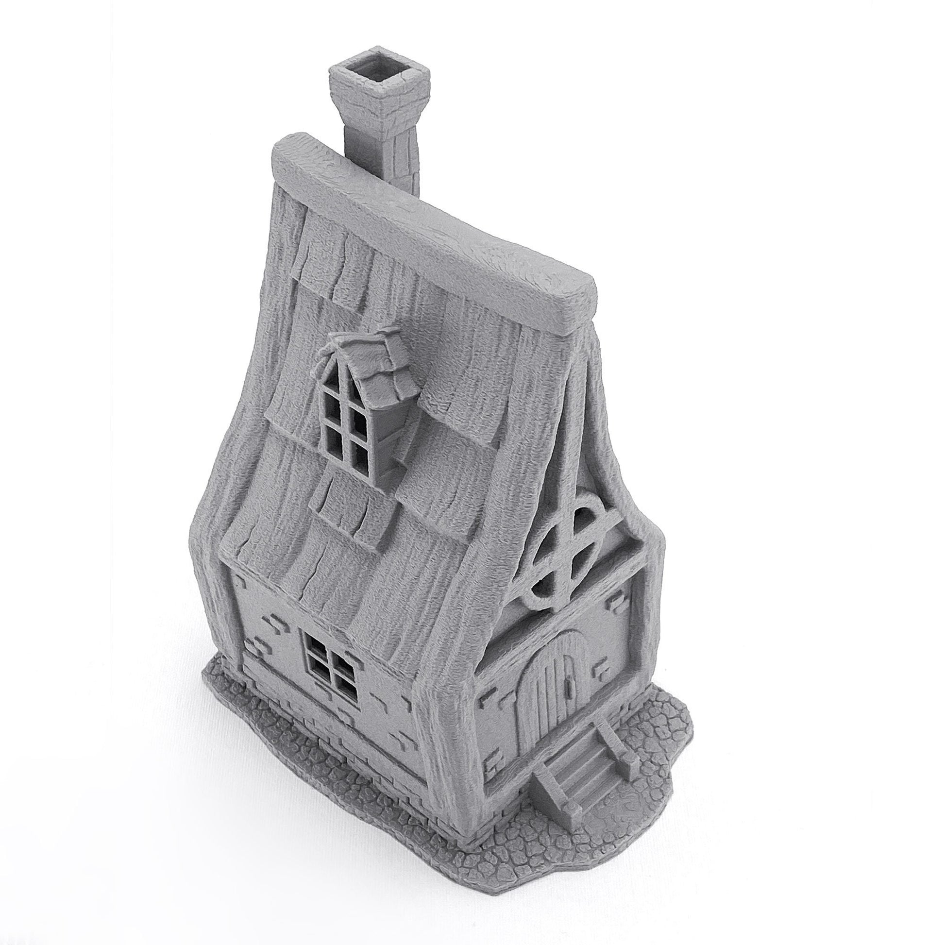 Fairy Garden House: unpainted miniatures DIY kit. Unpainted miniature house, do it yourself kits, diy miniature kit