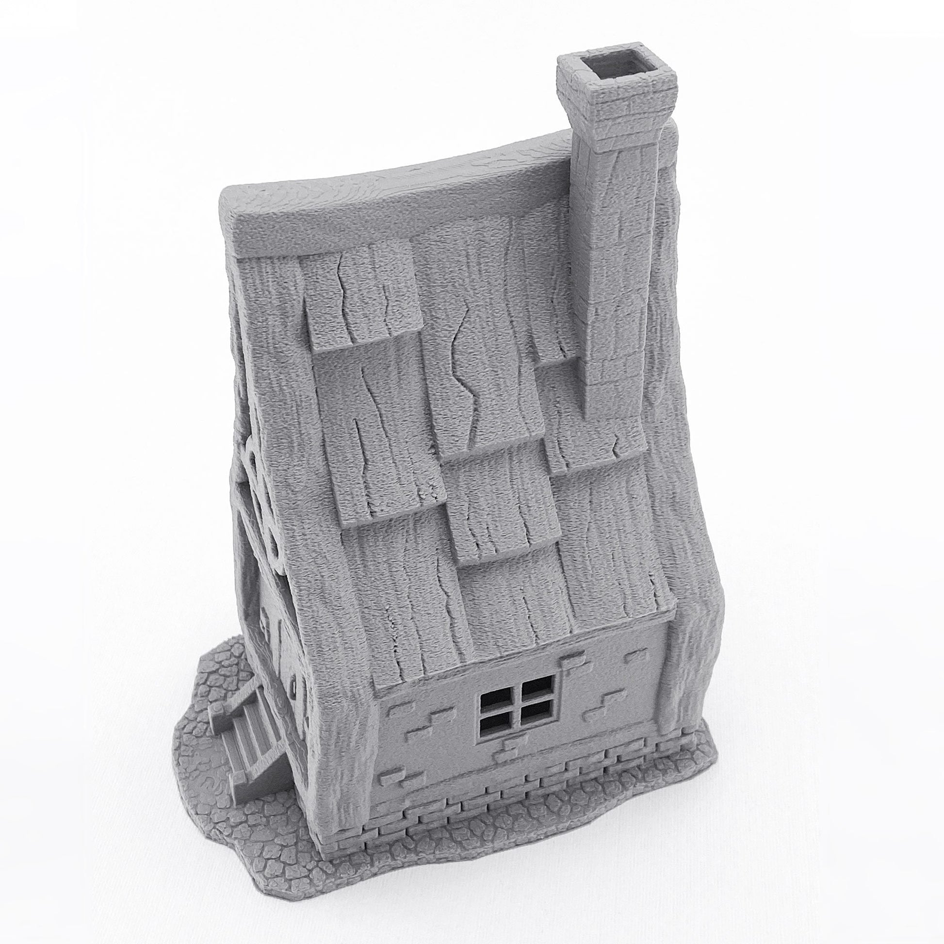 Fairy Garden House: unpainted miniatures DIY kit. Unpainted miniature house, do it yourself kits, diy miniature kit