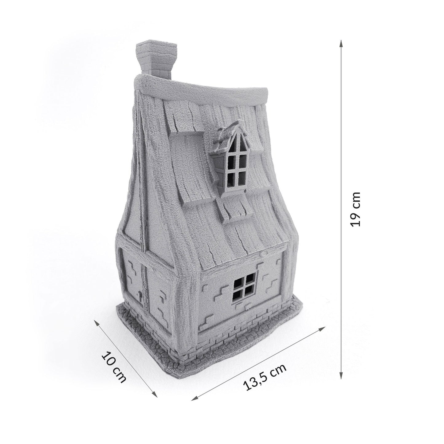 Fairy Garden House: unpainted miniatures DIY kit. Unpainted miniature house, do it yourself kits, diy miniature kit
