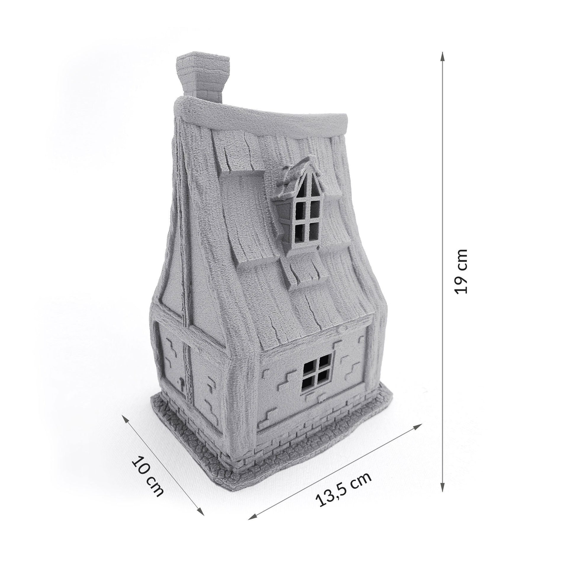 Fairy Garden House: unpainted miniatures DIY kit. Unpainted miniature house, do it yourself kits, diy miniature kit