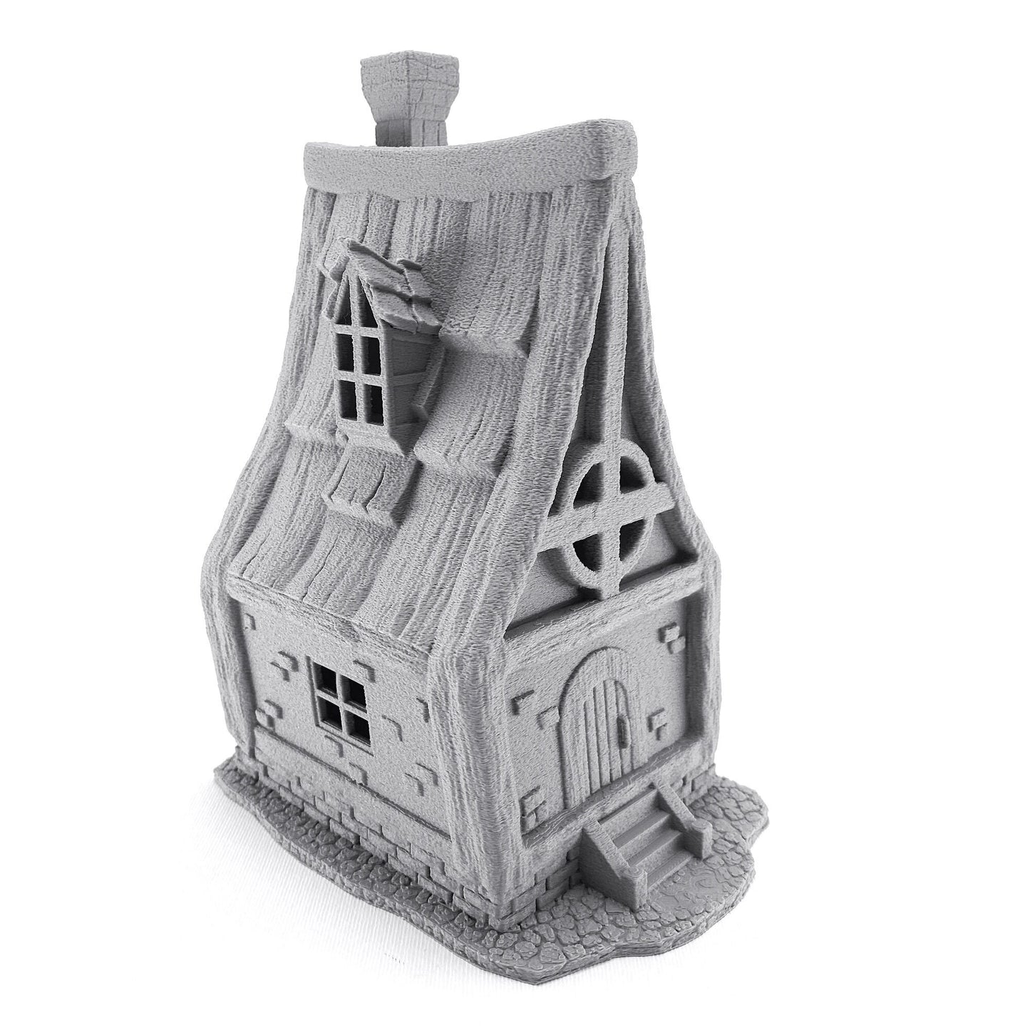 Fairy Garden House: unpainted miniatures DIY kit. Unpainted miniature house, do it yourself kits, diy miniature kit