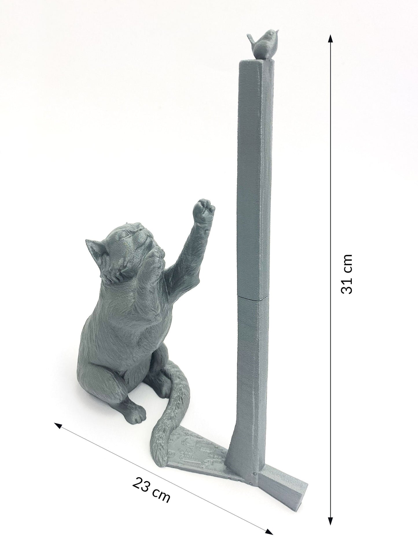 Katzen-Papierrollenhalter – witzige 3D-gedruckte Küchendeko