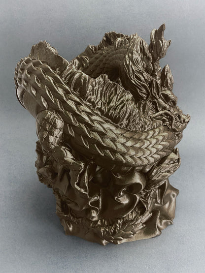 Weinflaschenhalter - 3D-gedruckt Drache. Einzigartig Küchendeko und Wine Rack | Great wine Geschenk idea. - Plexiwire 3D Drucke