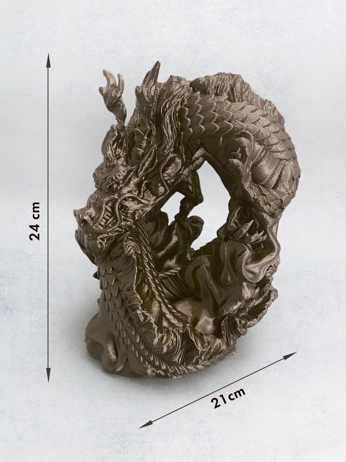 Weinflaschenhalter - 3D-gedruckt Drache. Einzigartig Küchendeko und Wine Rack | Great wine Geschenk idea. - Plexiwire 3D Drucke
