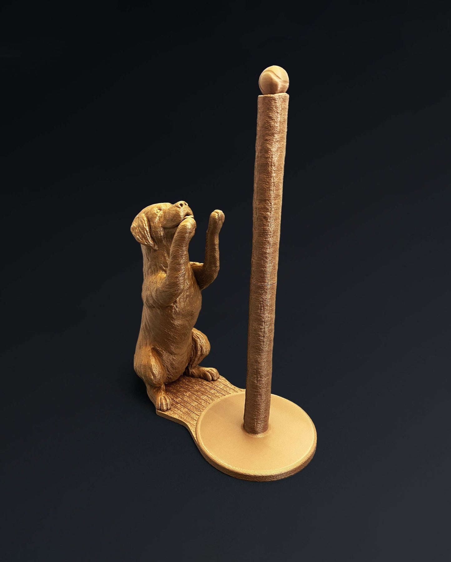Dog Papierrollenhalter – a fun und decorative accessory für your home und kitchen. - Plexiwire 3D Drucke