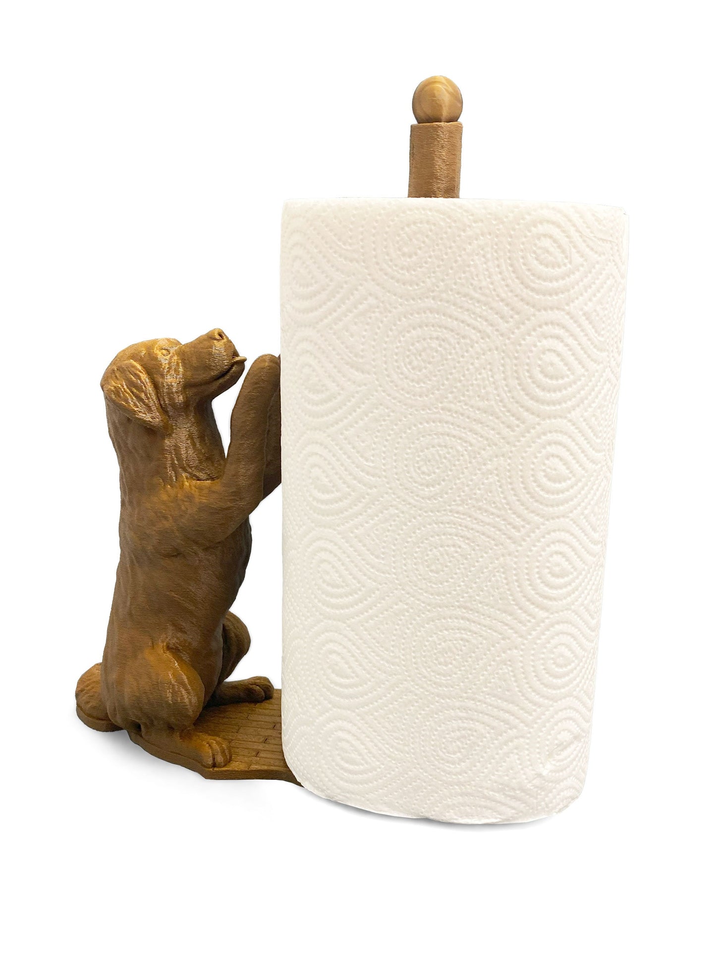 Dog Papierrollenhalter – a fun und decorative accessory für your home und kitchen. - Plexiwire 3D Drucke
