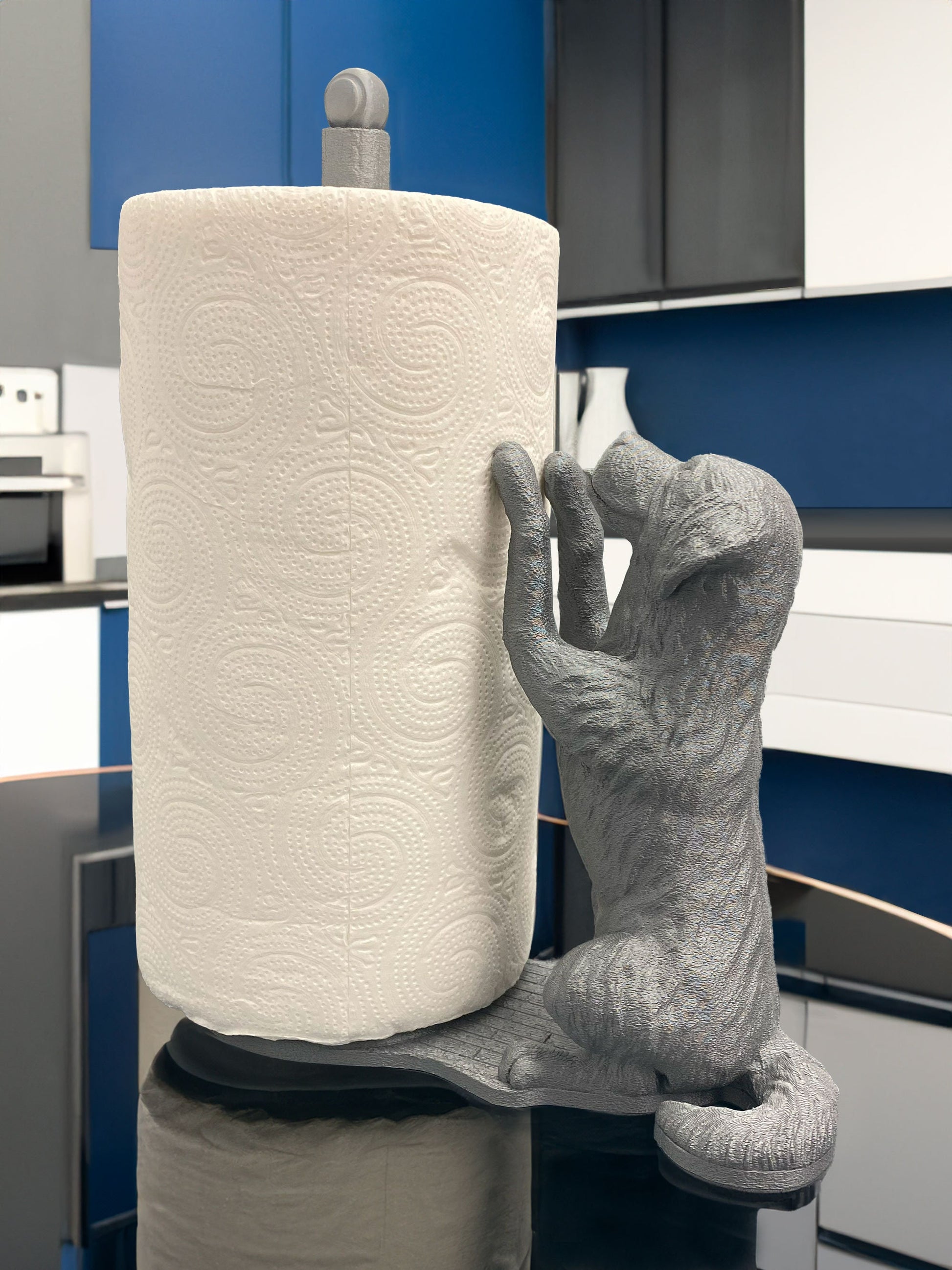 Dog Papierrollenhalter – a fun und decorative accessory für your home und kitchen. - Plexiwire 3D Drucke