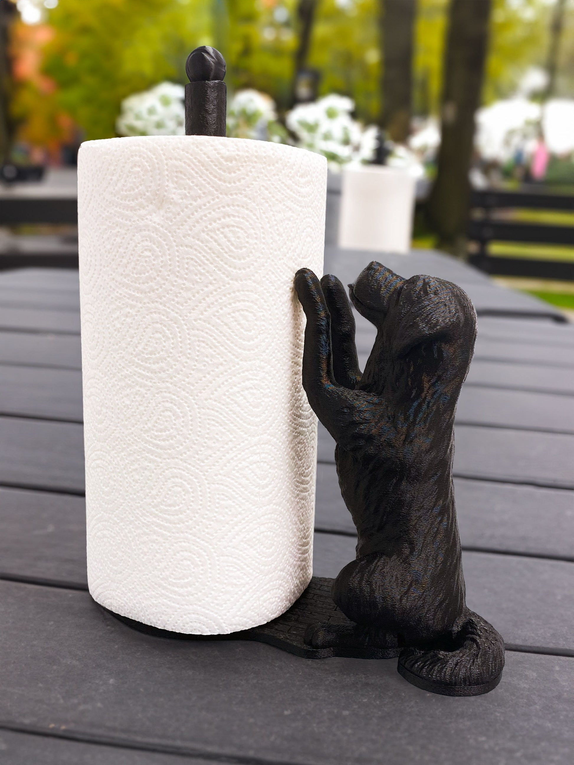 Dog Papierrollenhalter – a fun und decorative accessory für your home und kitchen. - Plexiwire 3D Drucke