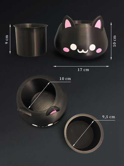 Pflanzgefäß - Perfect Wohnaccessoire | Blumentopf | Pflanztopf | Pflanzgefäß Pot - Plexiwire 3D Drucke