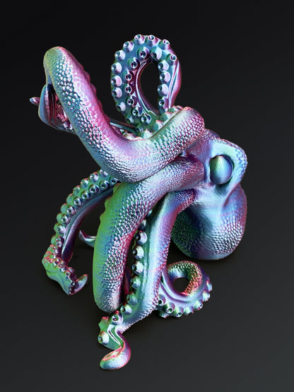 Octopus Weinflaschenhalter - bar und Küchendeko! - Plexiwire 3D Drucke