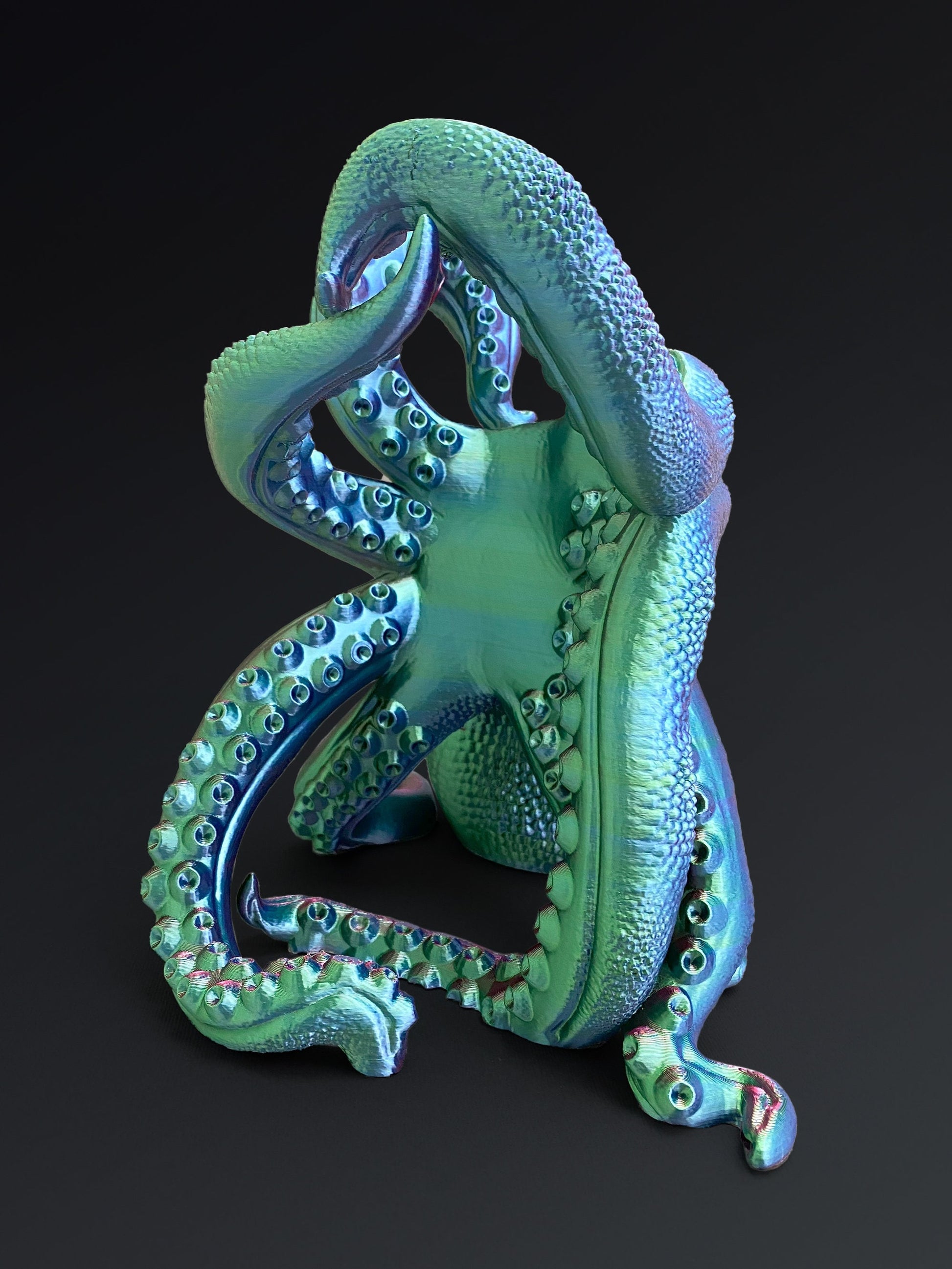 Octopus Weinflaschenhalter - bar und Küchendeko! - Plexiwire 3D Drucke