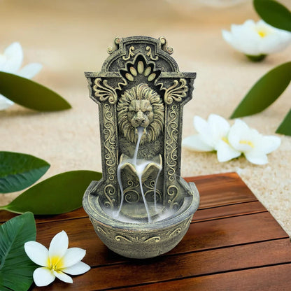 Löwen-Backflow-Räuchergefäß – Rauch-Wasserfall für Aromatherapie und Meditation