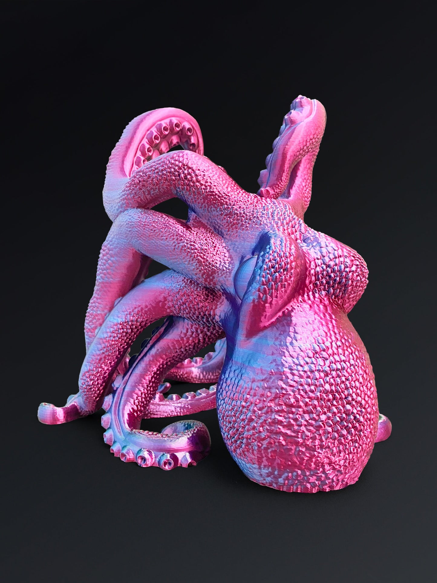 Octopus Weinflaschenhalter - bar und Küchendeko! - Plexiwire 3D Drucke