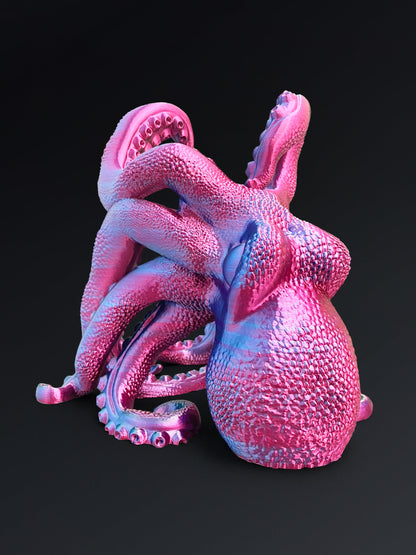 Octopus Weinflaschenhalter - bar und Küchendeko! - Plexiwire 3D Drucke