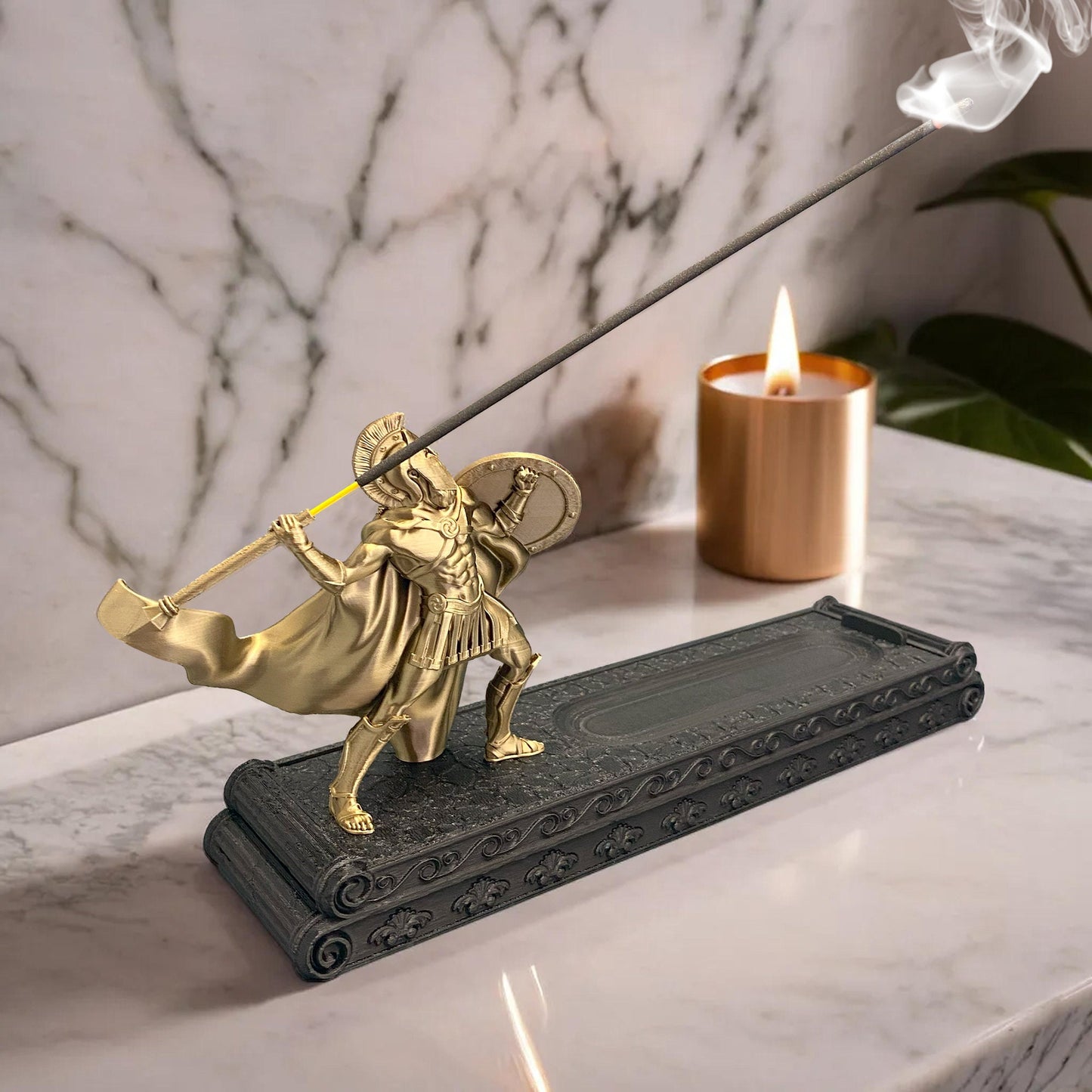Räuchergefäß - High-Quality 3D-gedruckt Räucherstäbchenhalter | Wohnaccessoire | Geburtstag Geschenk - Plexiwire 3D Drucke