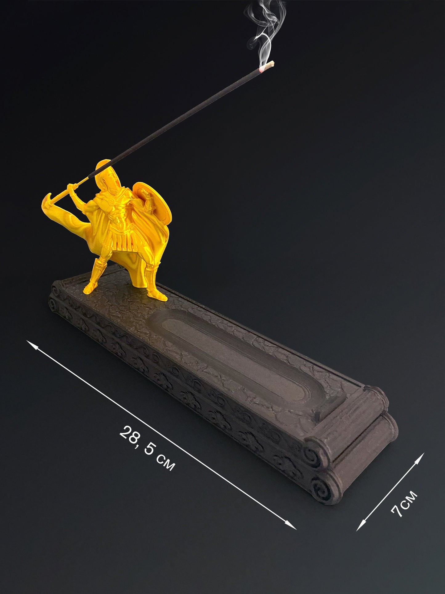 Räuchergefäß - High-Quality 3D-gedruckt Räucherstäbchenhalter | Wohnaccessoire | Geburtstag Geschenk - Plexiwire 3D Drucke