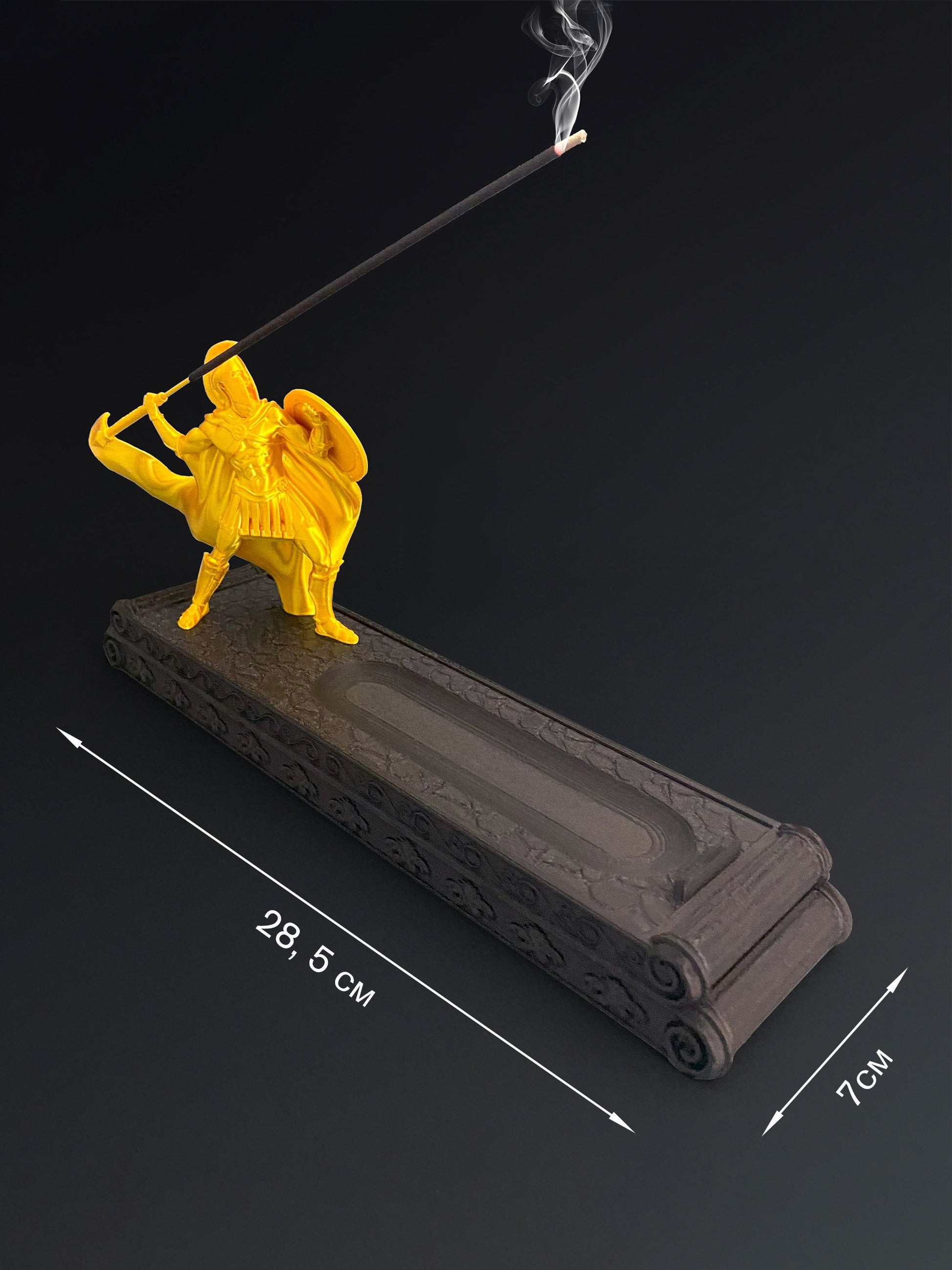 Räuchergefäß - High-Quality 3D-gedruckt Räucherstäbchenhalter | Wohnaccessoire | Geburtstag Geschenk - Plexiwire 3D Drucke