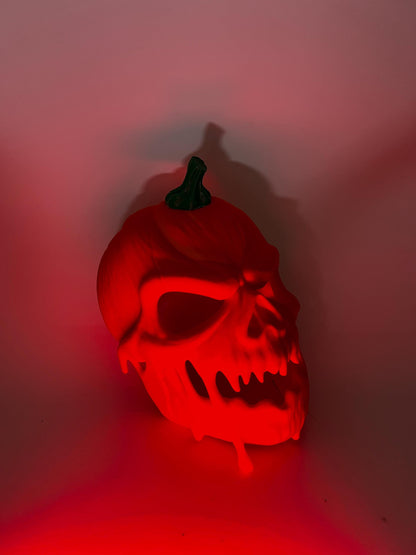 Pumpkin Skull Halloween Mask 3D-gedruckt Scary Costume Cosplay Prop - Plexiwire 3D Drucke
