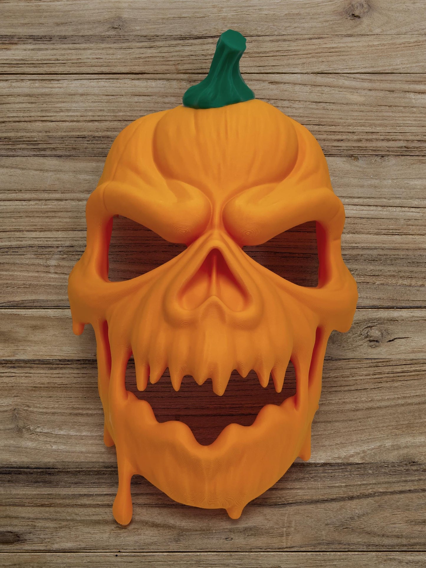 Pumpkin Skull Halloween Mask 3D-gedruckt Scary Costume Cosplay Prop - Plexiwire 3D Drucke