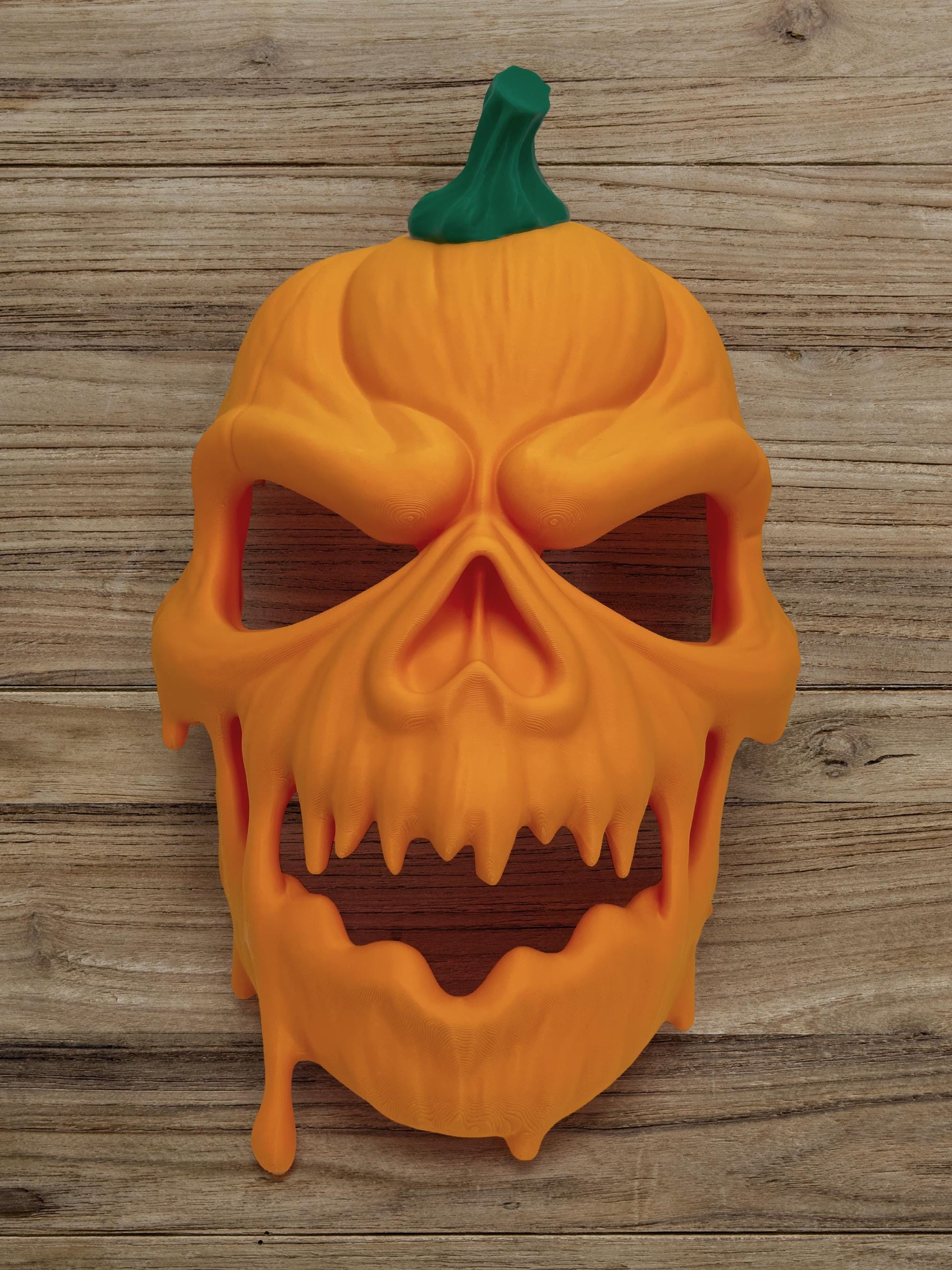 Pumpkin Skull Halloween Mask 3D-gedruckt Scary Costume Cosplay Prop - Plexiwire 3D Drucke