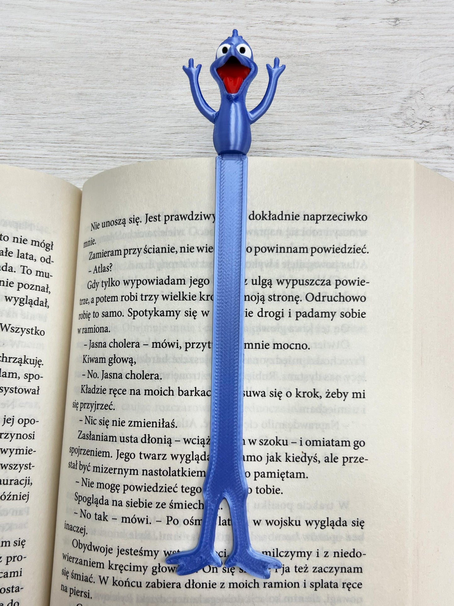 Witzig 3D-gedruckt Lesezeichen – Niedlich Character Book Mark Clip Geschenk für Readers, Kids, Students, Book Lovers, Einzigartig